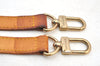 Authentic Louis Vuitton Leather Shoulder Strap Beige 40.6-46.1" LV K8961