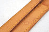 Authentic Louis Vuitton Leather Shoulder Strap Beige 40.6-46.1" LV K8961