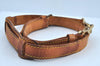 Authentic Louis Vuitton Leather Shoulder Strap Beige 40.2-47.2" LV K8962