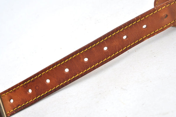 Authentic Louis Vuitton Leather Shoulder Strap Beige 36.2-43.3" LV K8963