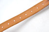 Authentic Louis Vuitton Leather Shoulder Strap Beige 36.2-43.3" LV K8963