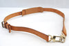 Authentic Louis Vuitton Leather Shoulder Strap Beige 36.2-43.3" LV K8963