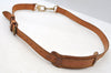 Authentic Louis Vuitton Leather Shoulder Strap Beige 35.4-42.5" LV K8964