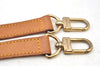 Authentic Louis Vuitton Leather Shoulder Strap Beige 35.4-42.5" LV K8964