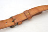 Authentic Louis Vuitton Leather Shoulder Strap Beige 35.4-42.5" LV K8964