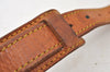 Authentic Louis Vuitton Leather Shoulder Strap Beige 35.4-42.5" LV K8964