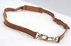 Authentic Louis Vuitton Leather Shoulder Strap Beige 37-44.1" LV K8965