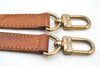 Authentic Louis Vuitton Leather Shoulder Strap Beige 37-44.1" LV K8965