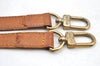 Authentic Louis Vuitton Leather Shoulder Strap Beige 37-44.1" LV K8965