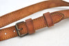 Authentic Louis Vuitton Leather Shoulder Strap Beige 37-44.1" LV K8965