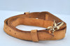 Authentic Louis Vuitton Leather Shoulder Strap Beige 35.4-42.5" LV K8966