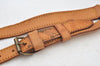 Authentic Louis Vuitton Leather Shoulder Strap Beige 39.8-46.9" LV K8967