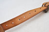 Authentic Louis Vuitton Leather Shoulder Strap Beige 39.8-46.9" LV K8967