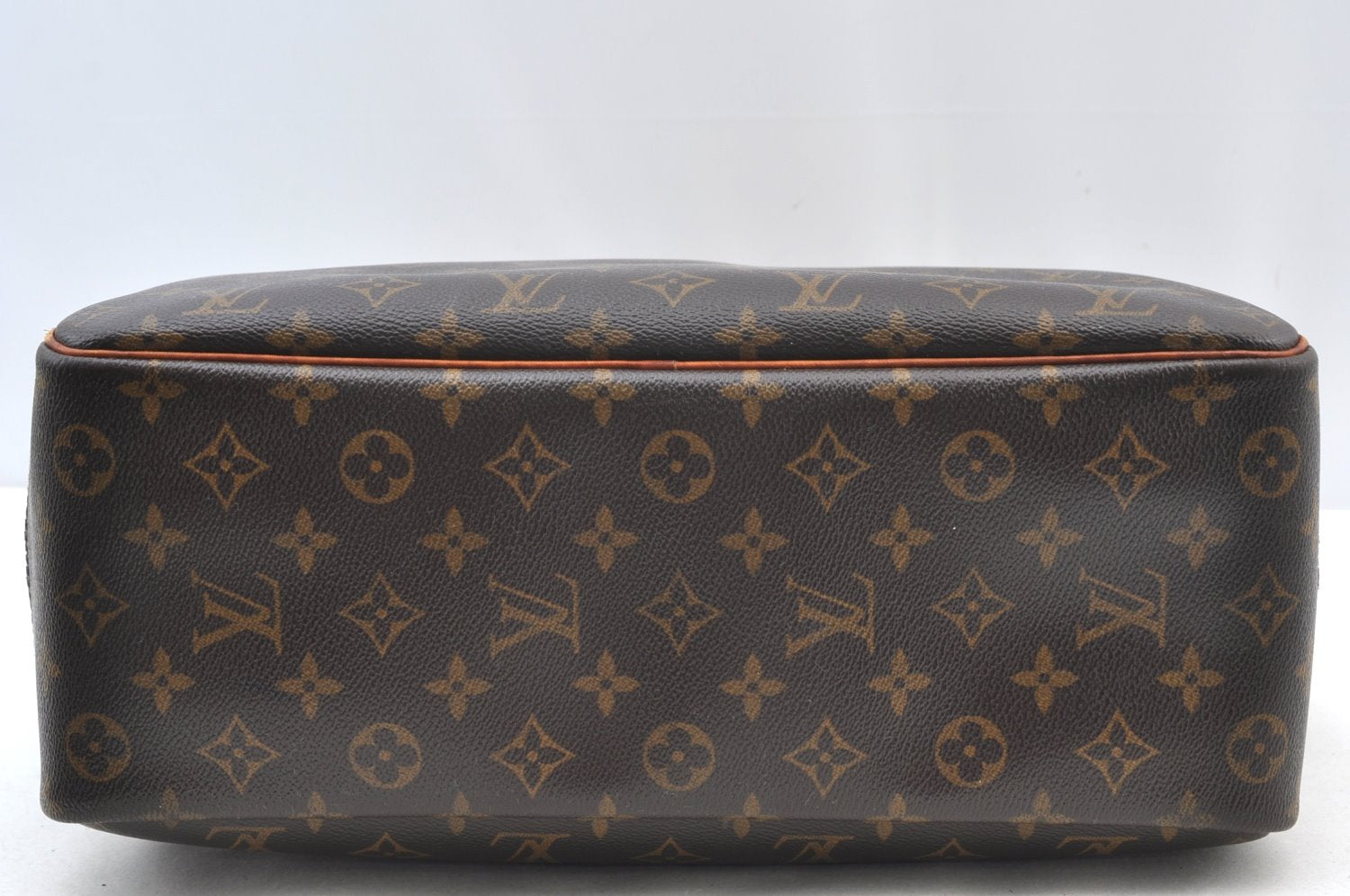 Authentic Louis Vuitton Monogram Deauville Hand Bag M47270 LV Junk K8977