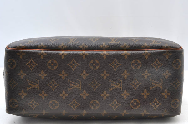 Authentic Louis Vuitton Monogram Deauville Hand Bag M47270 LV Junk K8977