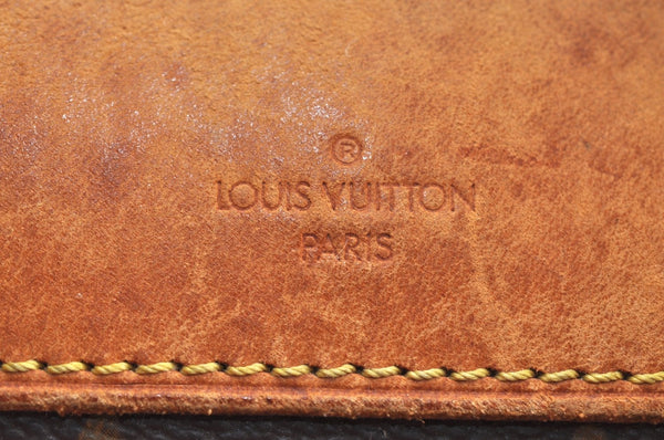 Authentic Louis Vuitton Monogram Deauville Hand Bag M47270 LV Junk K8977