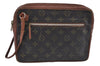 Authentic Louis Vuitton Monogram Sac Sport Travel Hand Bag Old Model LV K8981