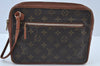 Authentic Louis Vuitton Monogram Sac Sport Travel Hand Bag Old Model LV K8981
