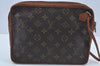 Authentic Louis Vuitton Monogram Sac Sport Travel Hand Bag Old Model LV K8981