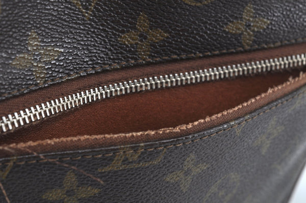 Authentic Louis Vuitton Monogram Sac Sport Travel Hand Bag Old Model LV K8981