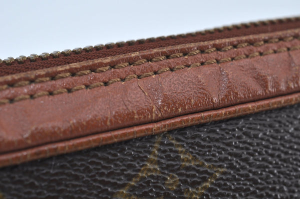 Authentic Louis Vuitton Monogram Sac Sport Travel Hand Bag Old Model LV K8981