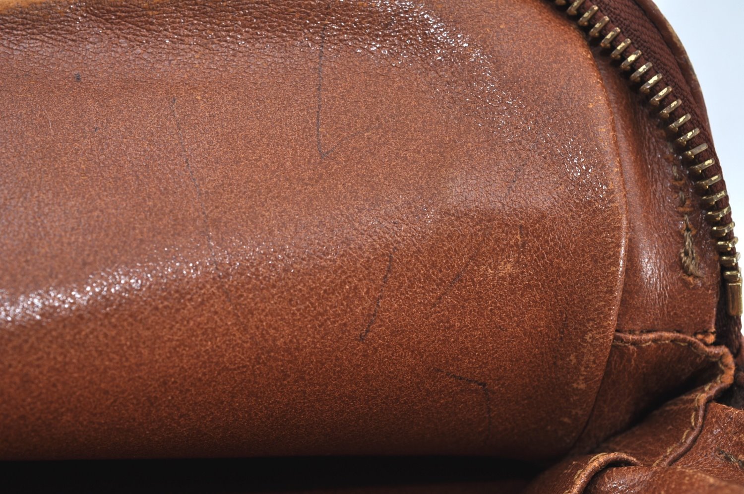 Authentic Louis Vuitton Monogram Sac Sport Travel Hand Bag Old Model LV K8981