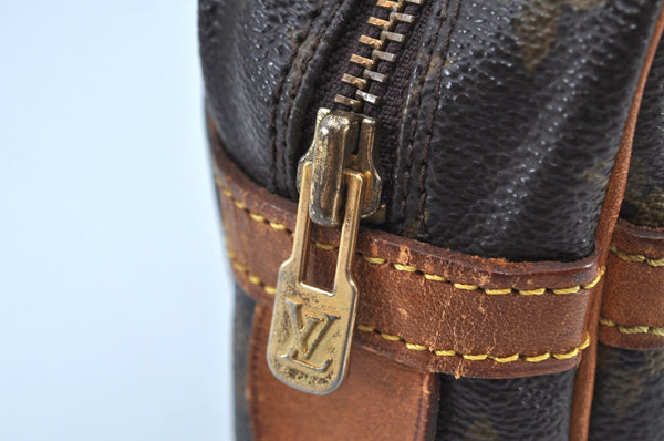 Authentic Louis Vuitton Monogram Compiegne 28 Clutch Hand Bag M51845 LV K8984