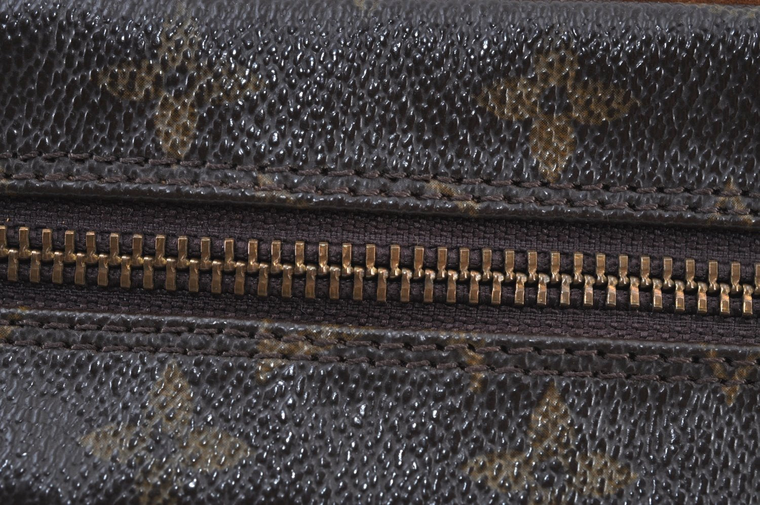 Authentic Louis Vuitton Monogram Compiegne 28 Clutch Hand Bag M51845 LV K8984