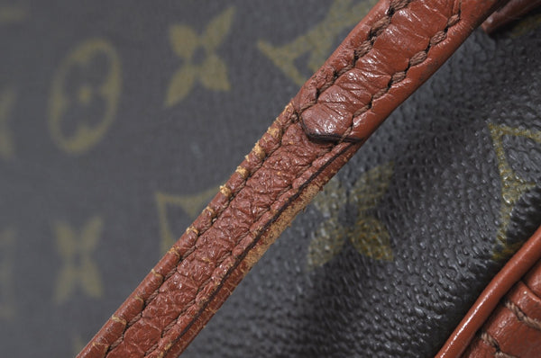 Authentic Louis Vuitton Monogram Pochette Sport Clutch Bag Old Model Junk K8985