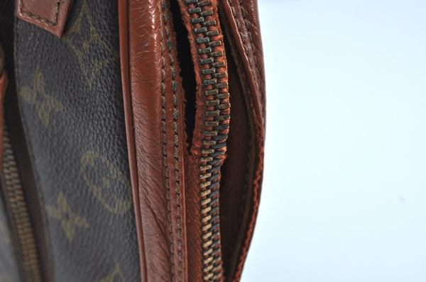 Authentic Louis Vuitton Monogram Pochette Sport Clutch Bag Old Model Junk K8985