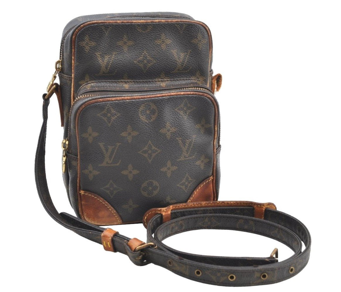 Authentic Louis Vuitton Monogram Amazone Shoulder Cross Bag M45236 LV Junk K8990