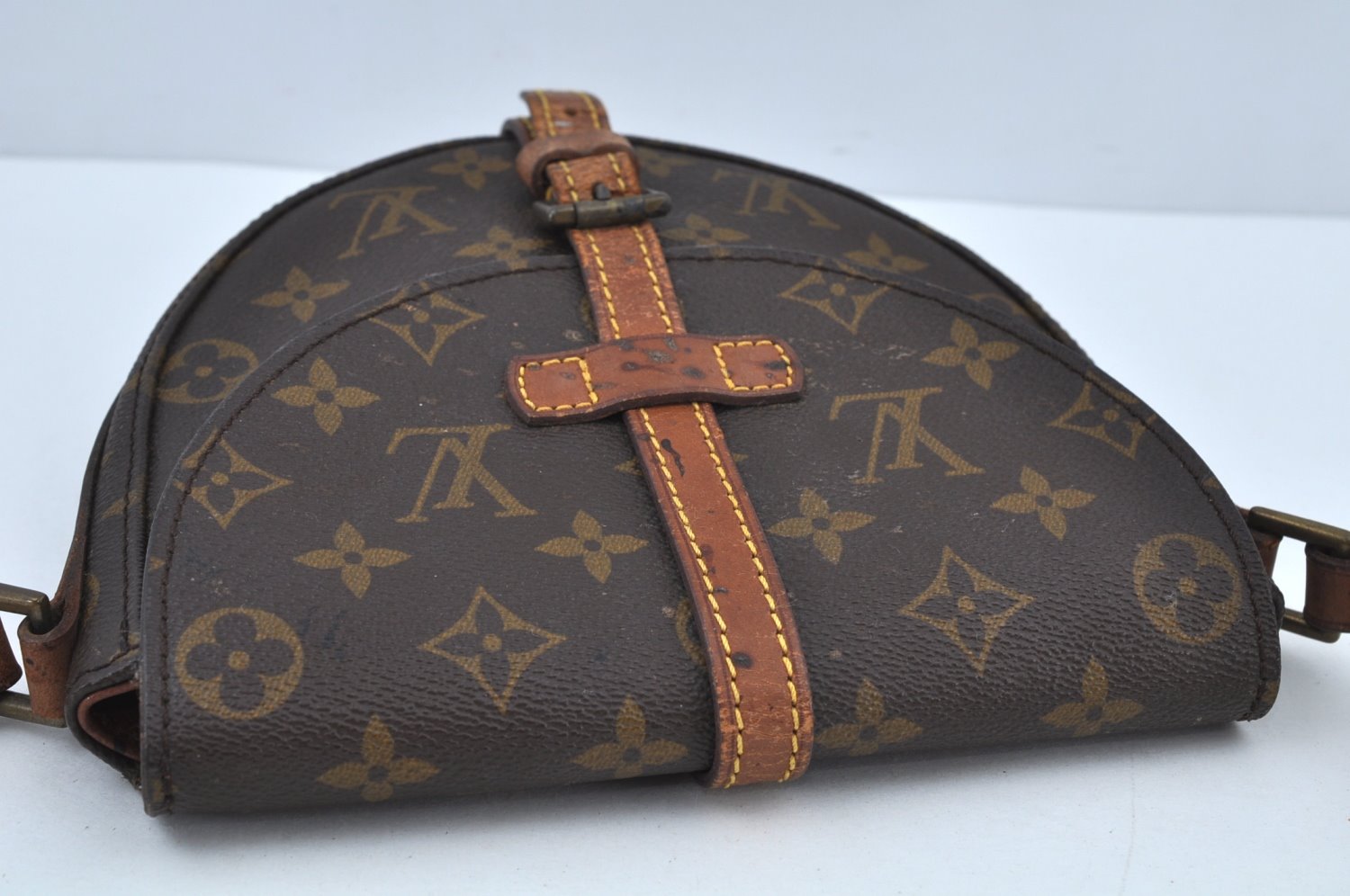 Authentic Louis Vuitton Monogram Chantilly PM Shoulder Bag M51234 LV Junk K8999