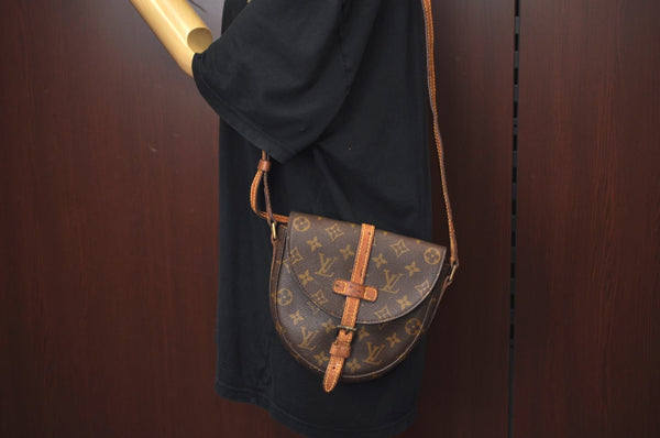 Authentic Louis Vuitton Monogram Chantilly PM Shoulder Bag M51234 LV Junk K8999