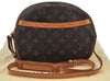 Authentic Louis Vuitton Monogram Blois Shoulder Cross Body Bag M51221 LV K9000