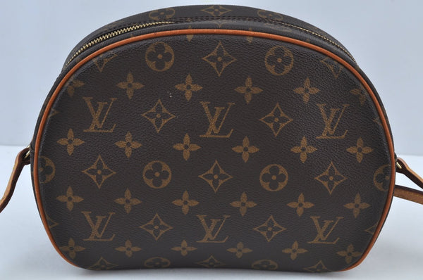 Authentic Louis Vuitton Monogram Blois Shoulder Cross Body Bag M51221 LV K9000