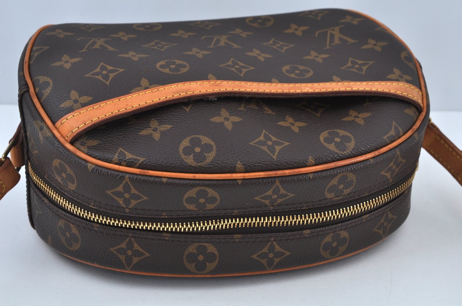 Authentic Louis Vuitton Monogram Blois Shoulder Cross Body Bag M51221 LV K9000