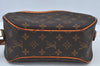 Authentic Louis Vuitton Monogram Blois Shoulder Cross Body Bag M51221 LV K9000