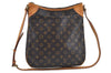 Authentic Louis Vuitton Monogram Odeon MM Shoulder Cross Bag M56389 LV K9005