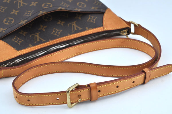 Authentic Louis Vuitton Monogram Odeon MM Shoulder Cross Bag M56389 LV K9005