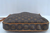 Authentic Louis Vuitton Monogram Odeon MM Shoulder Cross Bag M56389 LV K9005