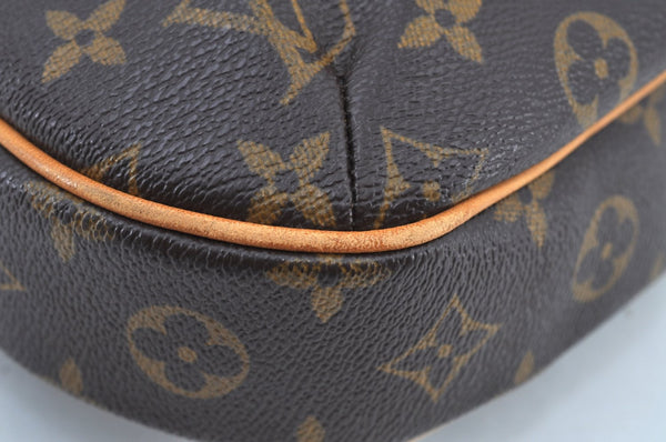 Authentic Louis Vuitton Monogram Odeon MM Shoulder Cross Bag M56389 LV K9005