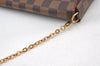 Authentic Louis Vuitton Damier Pochette Felicie N63032 Shoulder Cross Bag K9022