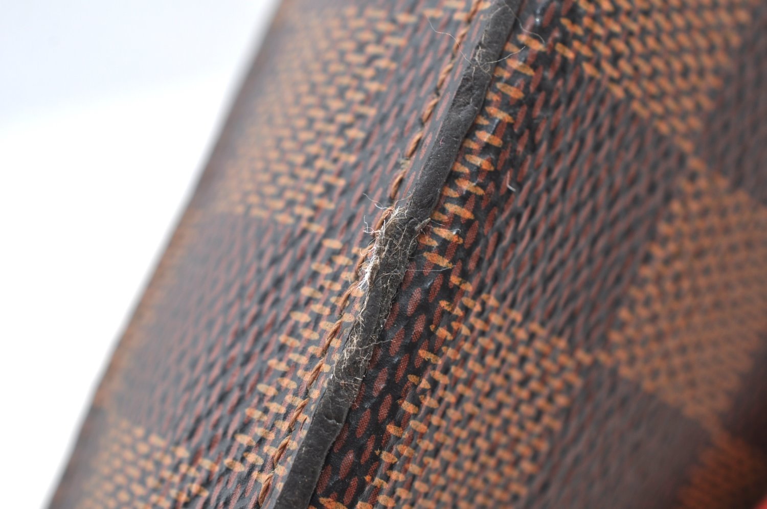 Authentic Louis Vuitton Damier Pochette Felicie N63032 Shoulder Cross Bag K9022