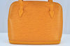 Authentic Louis Vuitton Epi Lussac Shoulder Tote Bag Yellow M52289 LV K9024