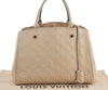 Auth Louis Vuitton Monogram Empreinte Montaigne MM 2Way Hand Bag White LV K9026