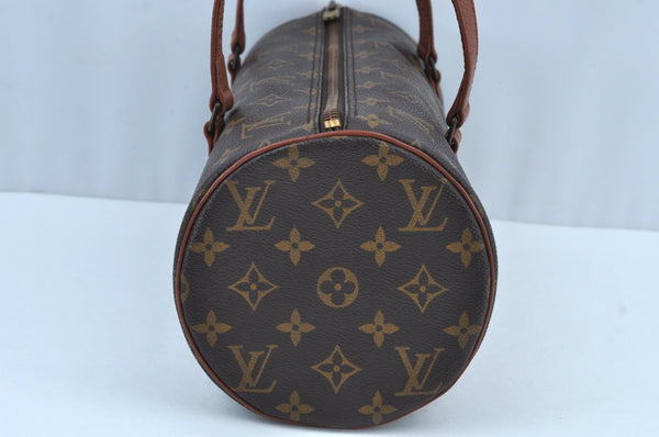 Authentic Louis Vuitton Monogram Papillon 30 Hand Bag Old Model LV K9031