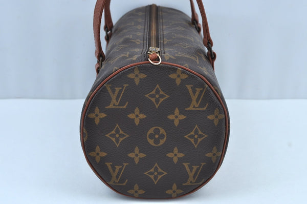 Authentic Louis Vuitton Monogram Papillon 30 Hand Bag Old Model LV K9031