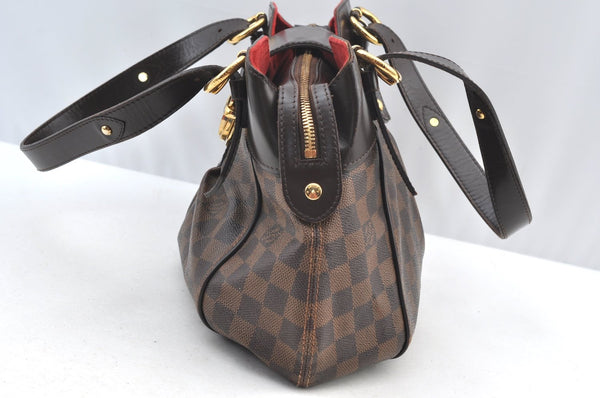 Authentic Louis Vuitton Damier Sistina PM Shoulder Hand Bag N41542 LV K9033