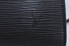 Authentic Louis Vuitton Epi Pochette Accessoires Pouch Black M52952 LV K9036