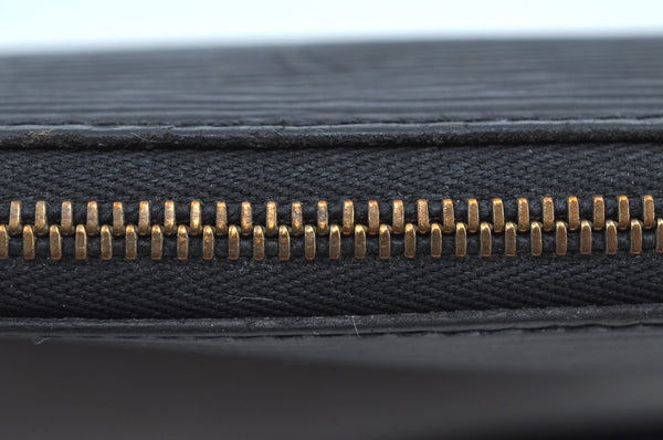 Authentic Louis Vuitton Epi Pochette Accessoires Pouch Black M52952 LV K9036